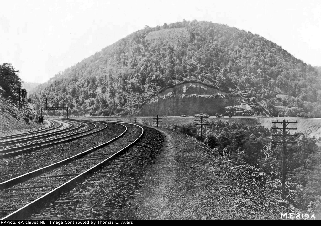 PRR Horseshoe Curve, c. 1911